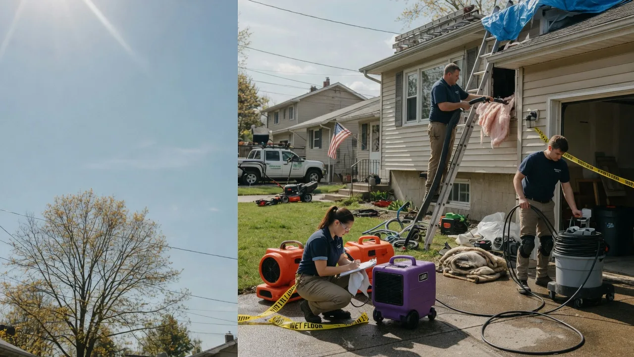 Emergency Water Removal in Houston, OH near me